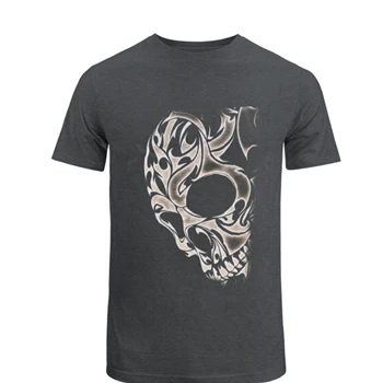 Skull art design Tee, skull graphic T-shirt, skull art personality design Unisex Heavy Cotton T-Shirt