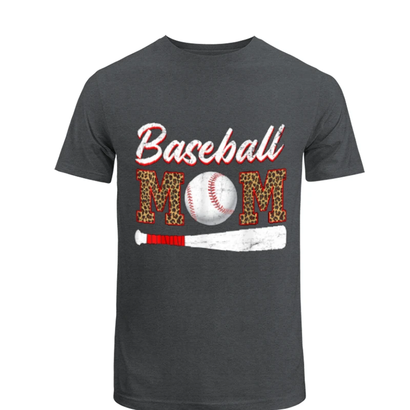 Baseball Mom Clipart, mother day Graphic, Baseball Mom Design- - Unisex Heavy Cotton T-Shirt