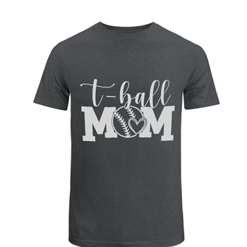 T Tee, Ball mom T-shirt, T shirt, Ball Design tshirt, TBall design From Heart Tee,  baseball Lovely graphic Unisex Heavy Cotton T-Shirt