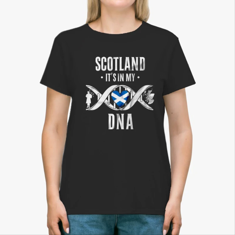 Scotland  Scottish heritage Tee  Scotland Tee  Birthday Gift-Black - Unisex Heavy Cotton T-Shirt