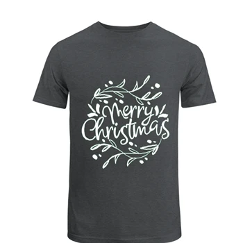 Christmas clipart Tee, Merry Christmas Design T-shirt, Merry xmas graphic shirt, Matching Christmas Unisex Heavy Cotton T-Shirt