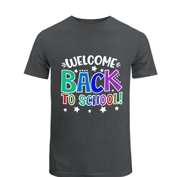 Welcome Back To School Tee, Funny Teacher T-shirt, Gift for Teacher shirt, Kindergarten Teacher tshirt,  School Unisex Heavy Cotton T-Shirt