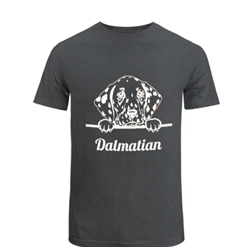 Dalmatian Dog design Tee, Dog Pet Graphic T-shirt,  Dog clipart Unisex Heavy Cotton T-Shirt