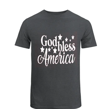 God Bless America Tee, Happy 4th Of July T-shirt, Freedom shirt, Independence Day tshirt, 4th of July Gift Tee,  Patriotic Unisex Heavy Cotton T-Shirt
