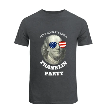 4th Of July Tee, Independence Day T-shirt, 4th Of July Gift shirt, Benjamin 4th Of July Party tshirt,  Benjamin Franklin Men Women Usa Flag Unisex Heavy Cotton T-Shirt