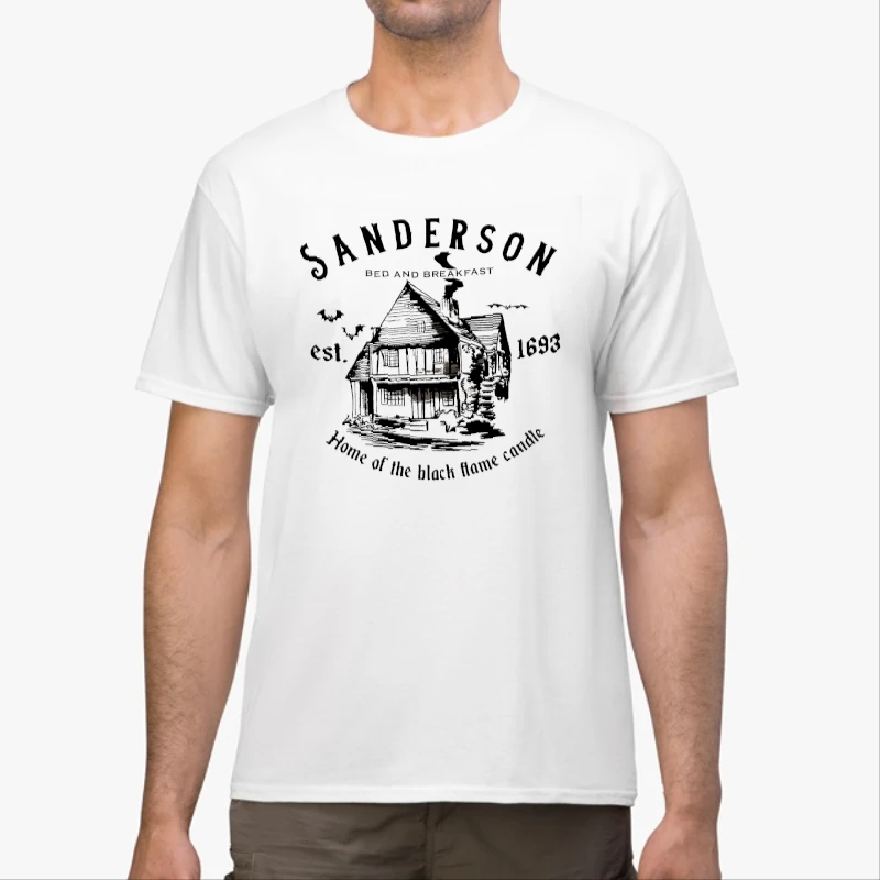 Sanderson Witch,Sanderson Sweatshirt,Halloween SweatshirtSanderson Witch Hoodie,Halloween Gifts-White - Unisex Heavy Cotton T-Shirt