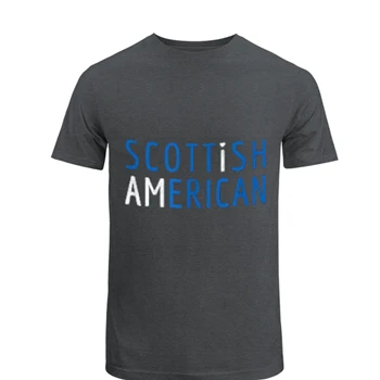 I Am Scottish American Tee, scotland and america T-shirt,  scotland pride Unisex Heavy Cotton T-Shirt