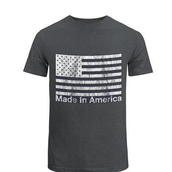Made in America Tee, Funny 4th of July Independence Day T-shirt,  Party Graphic  Unisex Heavy Cotton T-Shirt