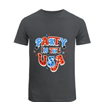 Retro Party in the USA, Party In The USA, 4th of July, Independence Day, USA Patriotic Tee, 4th of July Party T-Shirt