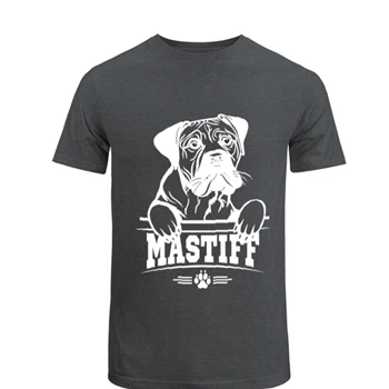 Mastiff Design Tee, Love Dogs T-shirt, Cute Puppy shirt,  Dog Pet Unisex Heavy Cotton T-Shirt