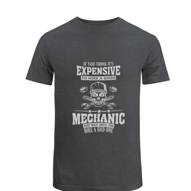 Mechanic clipart, Expensive Mechanic design, Mechanic svg, Mens WorkFather, Husband Design, Boyfriend Garage Gift- - Unisex Heavy Cotton T-Shirt