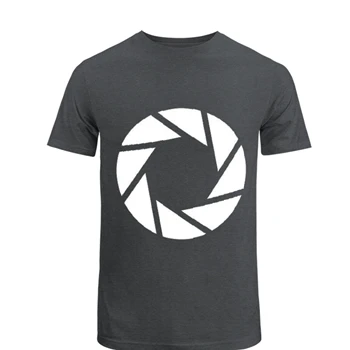 Aperture science Portal Tee,  Motif Printed Fun Design Unisex Heavy Cotton T-Shirt