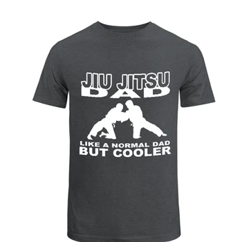 Jiu Jitsu Dad Design Tee, Novelty Martial Arts Design T-shirt,  Jitsu clipart Unisex Heavy Cotton T-Shirt