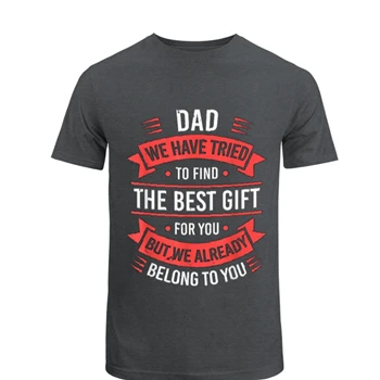 Funny Fathers Day Clipart Tee, Daughter Son Wife for Daddy Design T-shirt,  Dad Graphic gift Unisex Heavy Cotton T-Shirt