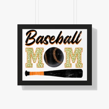 Baseball Mom Clipart, mother day Graphic, Baseball Mom Design Canvas