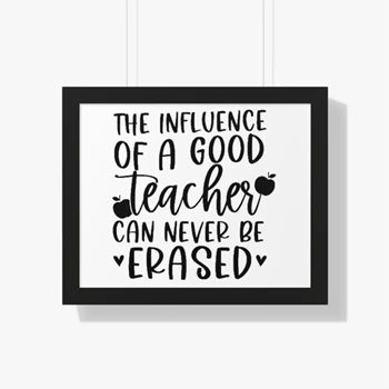 Influence Of A Good Teacher, Teacher, Teacher Definition, Teacher, Teacher Gift, Back to School, Teacher Appreciation Canvas
