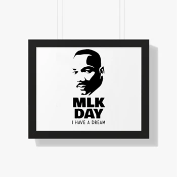 MLK Day, Martin Luther King JR. Day, I have a dream Canvas
