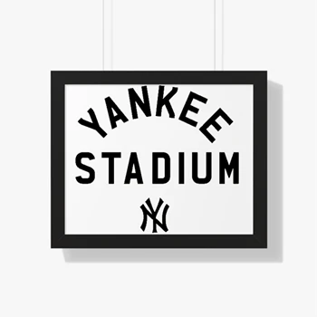 NY Yankees Stadium Design, New York Yankee Graphic Canvas