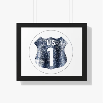 US one Graphic, Us Proud Design, Us Number One Graphic Canvas