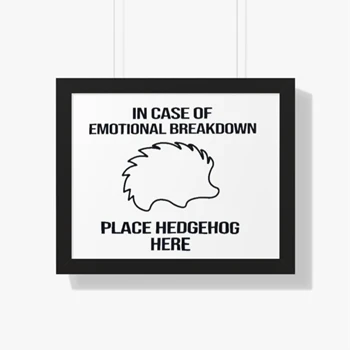 Hedgehog, Hedgehog Lover, Hedgehog Gifts, Hedgehog Gift, Hedgehog, Hedgehog, Animal, Funny Hedgehog Canvas