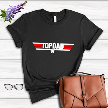 TOP DAD CLIPART Tee, FUNNY QUALITY DESIGN FATHERS DAY GIFT PRESENT Women's Favorite Fashion Cotton T-Shirt