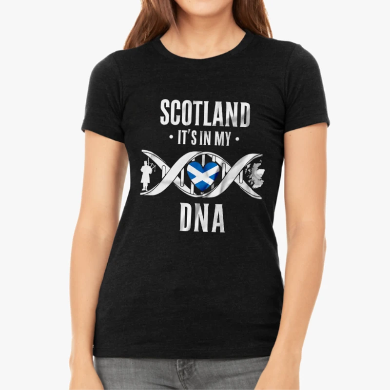 Scotland  Scottish heritage Tee  Scotland Tee  Birthday Gift-Black - Women's Favorite Fashion Cotton T-Shirt
