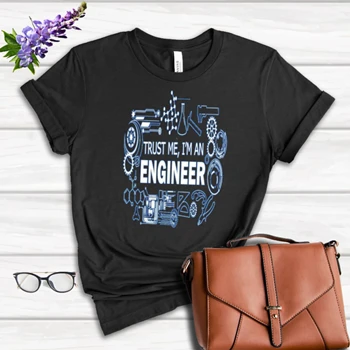Engineer Science Humor Tee,  Stylish Design Shirts Nerd Slogen Women's Favorite Fashion Cotton T-Shirt