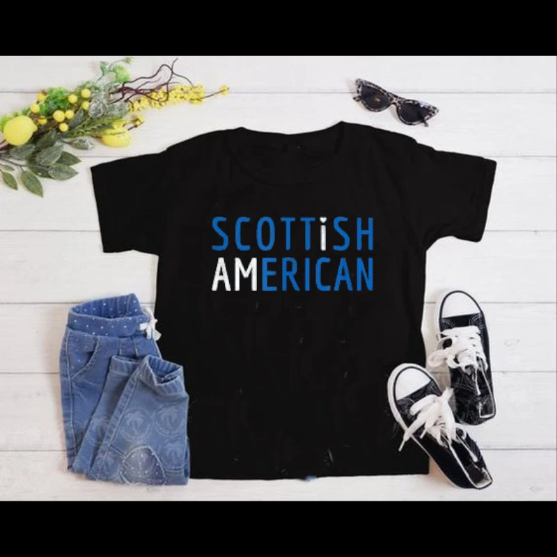 I Am Scottish American - scotland and america, scotland pride- - Women's Favorite Fashion Cotton T-Shirt