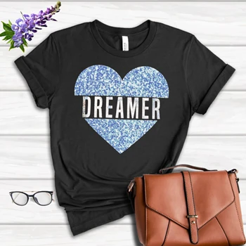 Dreamer heart Women's Favorite Fashion Cotton T-Shirt