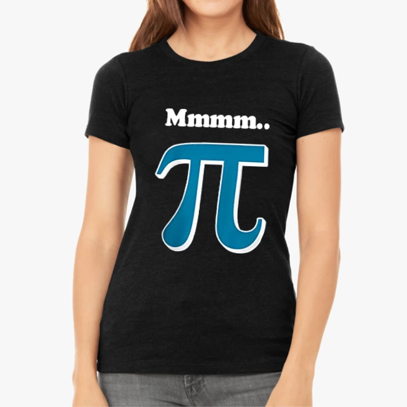 Funny PI Number ,PI number clipart, Funny math design-Black - Women's Favorite Fashion Cotton T-Shirt