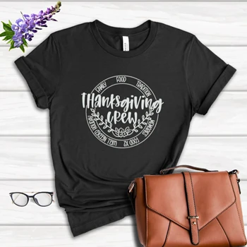 Happy Thanks Giving Tee, Thanks Giving T-shirt, Thanks Giving Shirt, Matching Tee, Party T-shirt, Matching Party Shirt, Thanks God Women's Favorite Fashion Cotton T-Shirt