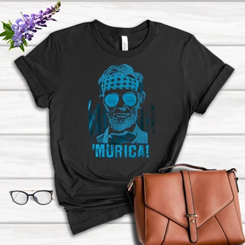 Murica Tee, Murika meme T-shirt,  America political art Women's Favorite Fashion Cotton T-Shirt