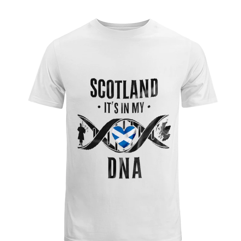 Scotland  Scottish heritage Tee  Scotland Tee  Birthday Gift-White - Men's Fashion Cotton Crew T-Shirt