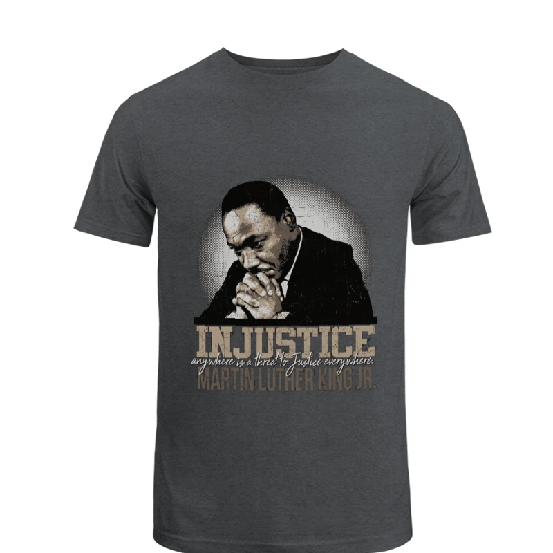 Martin Luther king Jr- - Men's Fashion Cotton Crew T-Shirt