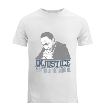 Martin Luther king Jr Men's Fashion Cotton Crew T-Shirt