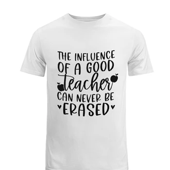 Influence Of A Good Teacher Tee, Teacher T-shirt, Teacher Definition shirt, Teacher tshirt, Teacher Gift Tee, Back to School T-shirt,  Teacher Appreciation Men's Fashion Cotton Crew T-Shirt