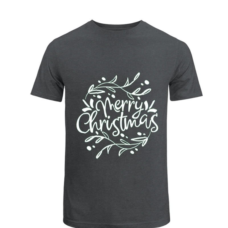 Christmas clipart, Merry Christmas Design, Merry xmas graphic,Matching Christmas- - Men's Fashion Cotton Crew T-Shirt