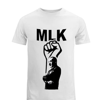 Martin Luther King Jr. Tee, MLK T-shirt, MLK shirt, Black History tshirt, Black History Month Tee, Equality T-shirt,  Human Rights Men's Fashion Cotton Crew T-Shirt