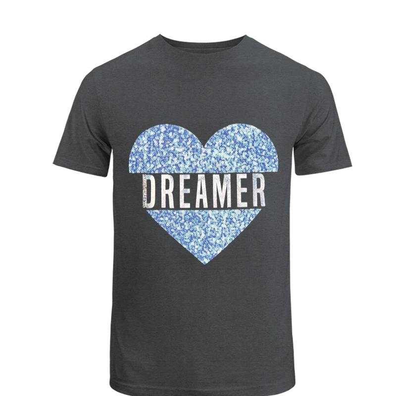 Dreamer heart- - Men's Fashion Cotton Crew T-Shirt