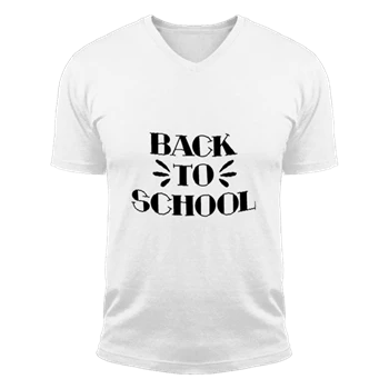 Back To School Tee, School Begin T-shirt, Back To School Shirt, Teacher Mode On Tee, First Day Of School T-shirt, Gift For Teacher Shirt,  Hello School Unisex Fashion Short Sleeve V-Neck T-Shirt
