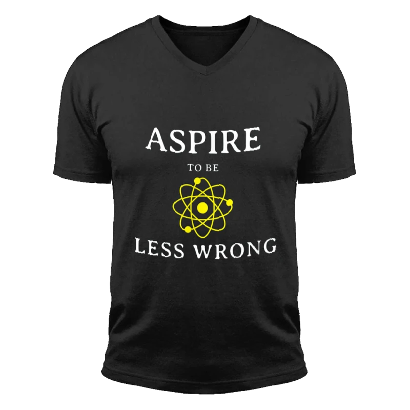 Science, Logic, And Intelligent Design, Science Funny clipart- - Unisex Fashion Short Sleeve V-Neck T-Shirt