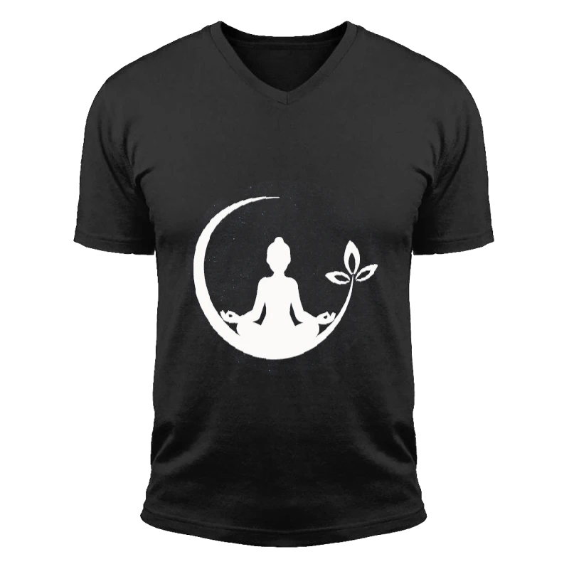 Yoga, Namaste, Gift for Yogi, Yoga Lover, Meditation, Yoga, Yoga, Women Yoga- - Unisex Fashion Short Sleeve V-Neck T-Shirt