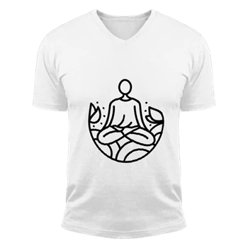 Funny Yoga Tee, Yoga T-shirt, Yoga Definition Shirt, Yoga Definition Tee, Naturalism T-shirt, Yoga Because Adulting is Hard Shirt,  Adulting is Hard Unisex Fashion Short Sleeve V-Neck T-Shirt