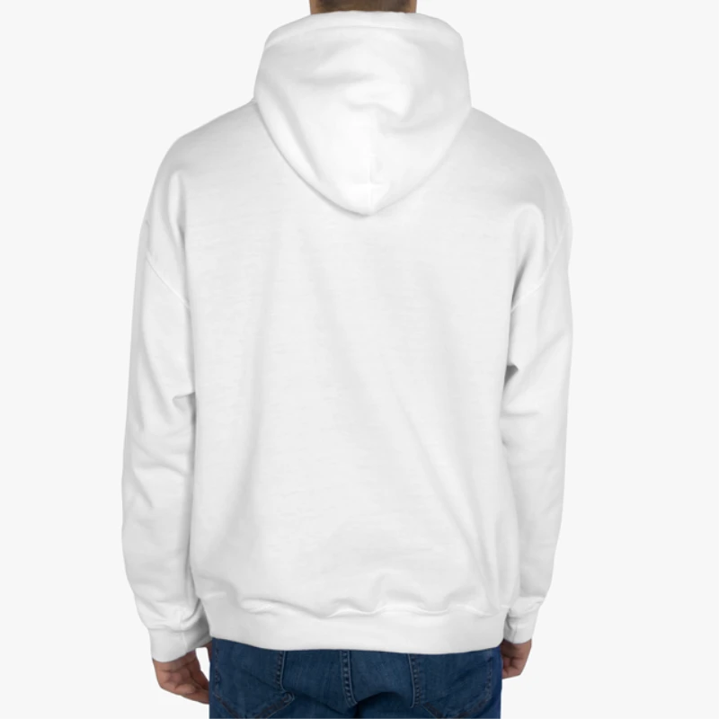 Baseball Mom Clipart, mother day Graphic, Baseball Mom Design-White - Unisex Heavy Blend Hooded Sweatshirt