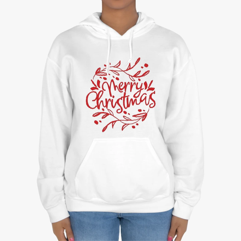 Christmas clipart, Merry Christmas Design, Merry xmas graphic,Matching Christmas-White - Unisex Heavy Blend Hooded Sweatshirt