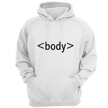 CSS Html Computer Science Scientist Tee, Web Designer Design Admin T-shirt, Body tag code Shirt,  Funny programer Art Unisex Heavy Blend Hooded Sweatshirt