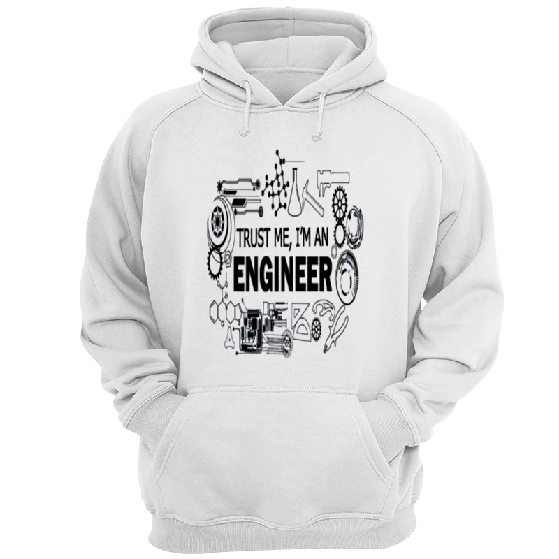 Engineer Science Humor, Stylish Design Shirts Nerd Slogen- - Unisex Heavy Blend Hooded Sweatshirt