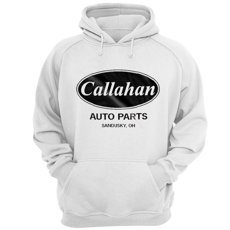 Funny Callahan Auto, Cool Humor Graphic Saying Sarcasm- - Unisex Heavy Blend Hooded Sweatshirt