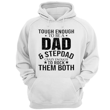 Dad And Stepdad Fathers Day stepdad step dad Gift Unisex Heavy Blend Hooded Sweatshirt