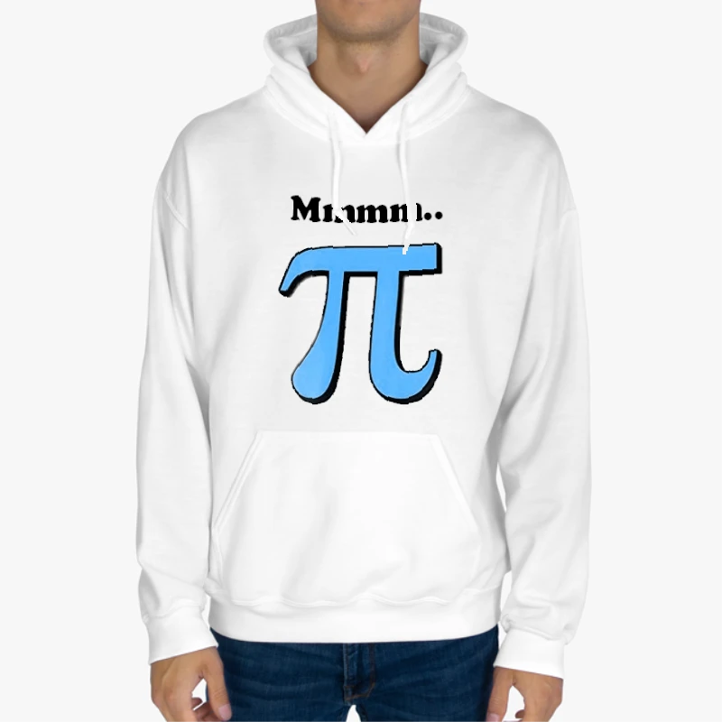 Funny PI Number ,PI number clipart, Funny math design-White - Unisex Heavy Blend Hooded Sweatshirt